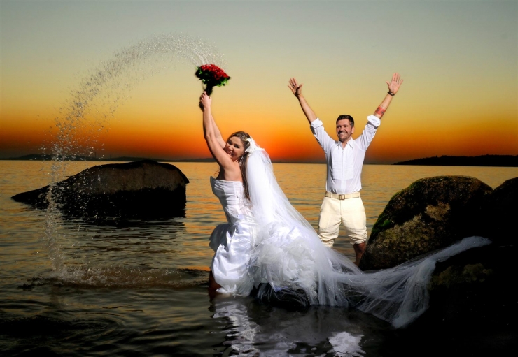 Illustration de l'article : "Trash the dress" ou comment recycler sa robe de mariée !