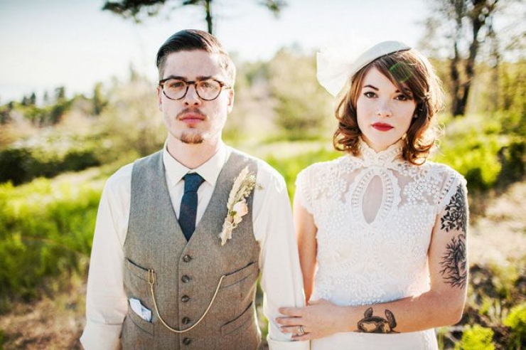 Illustration de l'article : Tatou&eacute;es et mari&eacute;es, ne sont-elles pas magnifiques ?