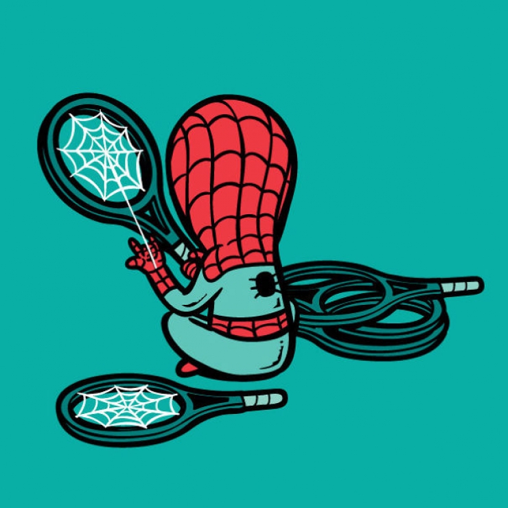 Illustration de l'article : Les emplois à mi-temps des super-héros (17 illustrations)