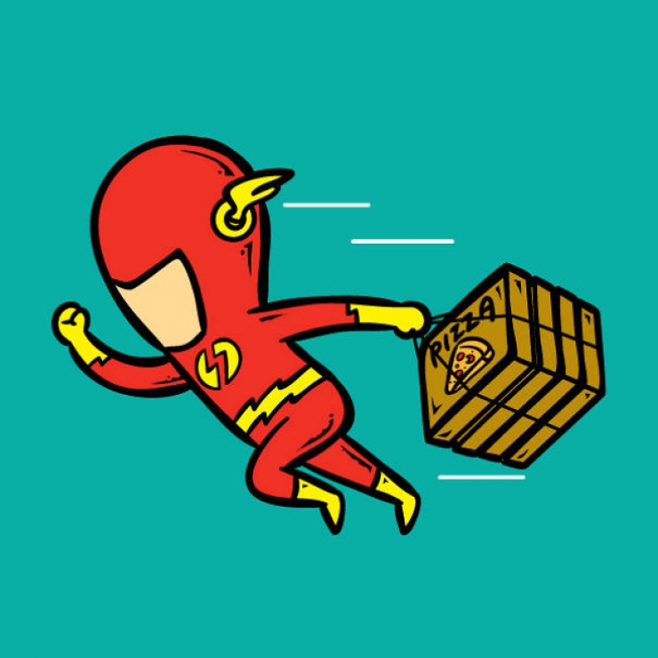 Illustration de l'article : Les emplois à mi-temps des super-héros (17 illustrations)