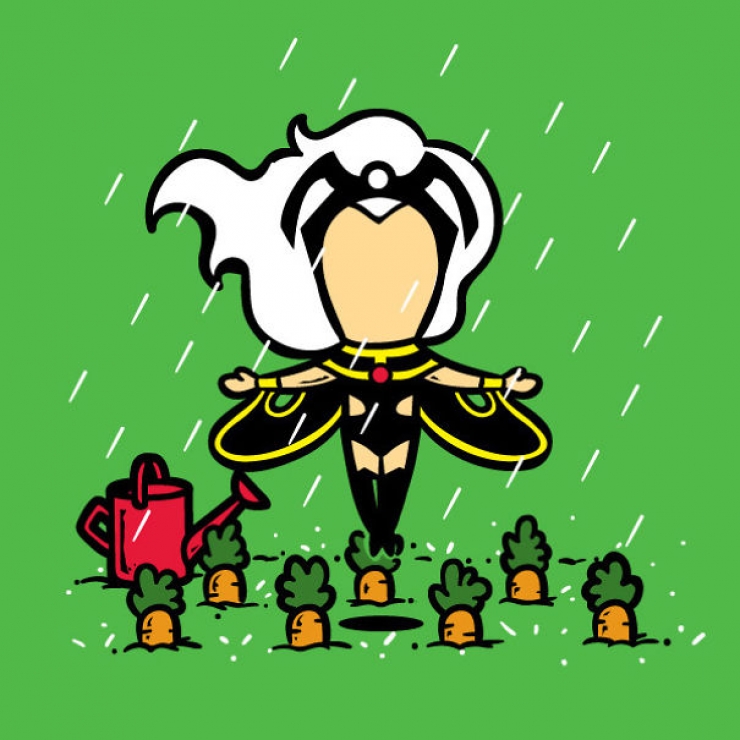 Illustration de l'article : Les emplois à mi-temps des super-héros (17 illustrations)