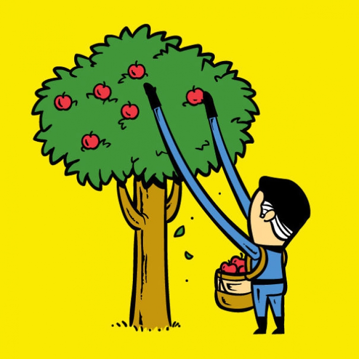 Illustration de l'article : Les emplois à mi-temps des super-héros (17 illustrations)