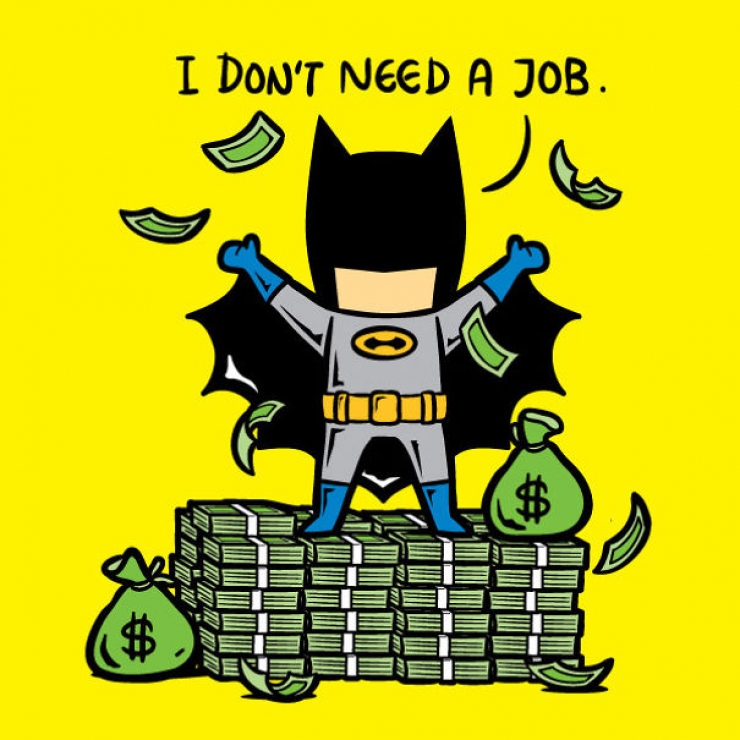 Illustration de l'article : Les emplois à mi-temps des super-héros (17 illustrations)