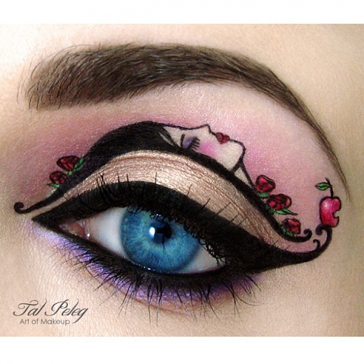 Illustration de l'article : 21 maquillages d'un autre niveau, inspir&eacute;s par l'univers de Disney...