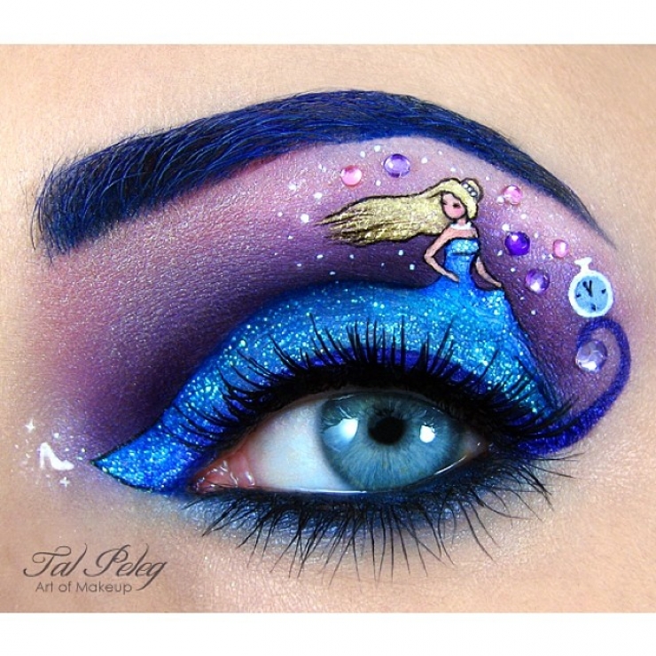 Illustration de l'article : 21 maquillages d'un autre niveau, inspir&eacute;s par l'univers de Disney...