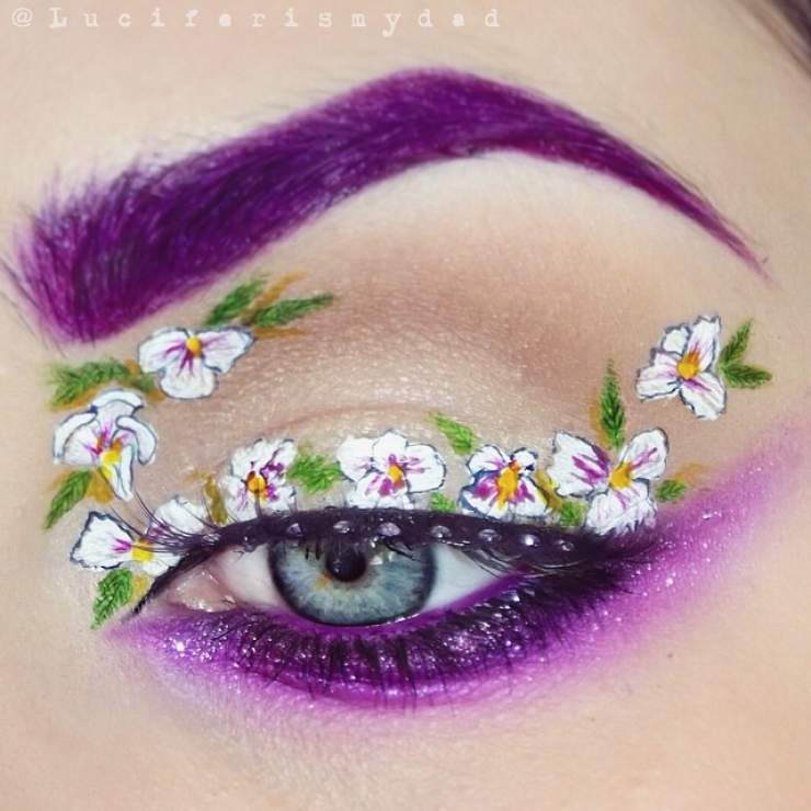 Illustration de l'article : 21 maquillages d'un autre niveau, inspir&eacute;s par l'univers de Disney...