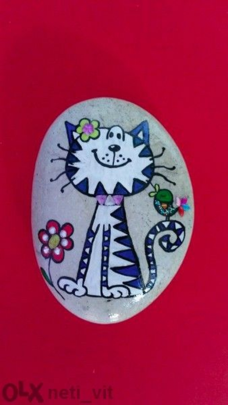 Illustration de l'article : Top 50 des plus belles pierres peintes...Un vrai travail de génie !