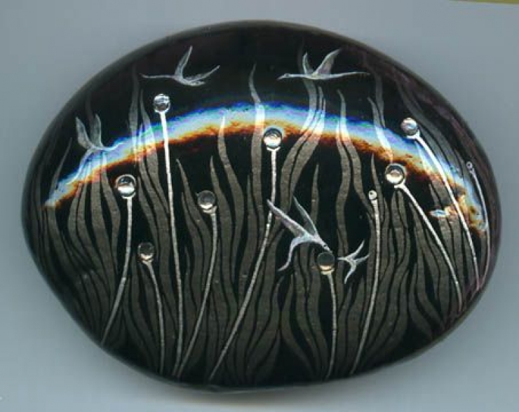 Illustration de l'article : Top 50 des plus belles pierres peintes...Un vrai travail de génie !