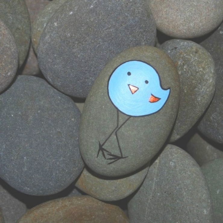 Illustration de l'article : Top 50 des plus belles pierres peintes...Un vrai travail de génie !