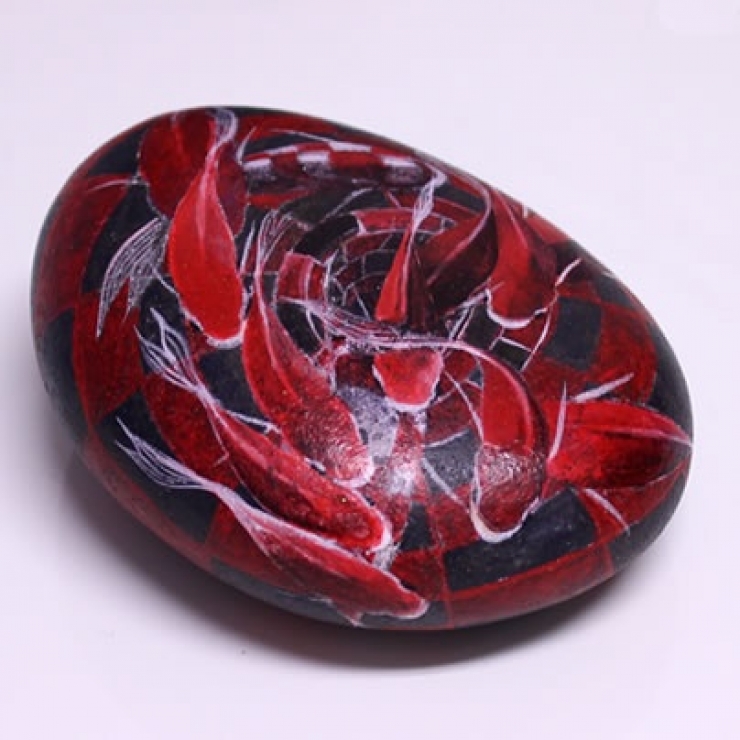 Illustration de l'article : Top 50 des plus belles pierres peintes...Un vrai travail de génie !