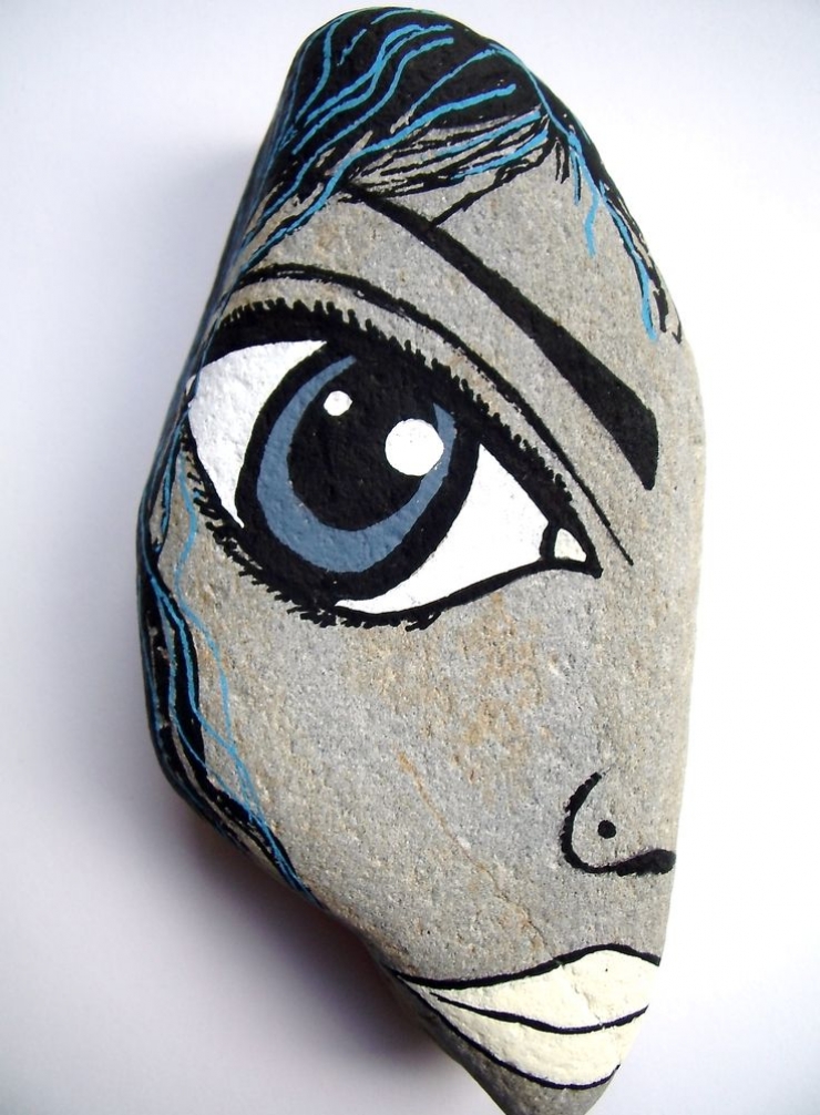 Illustration de l'article : Top 50 des plus belles pierres peintes...Un vrai travail de génie !