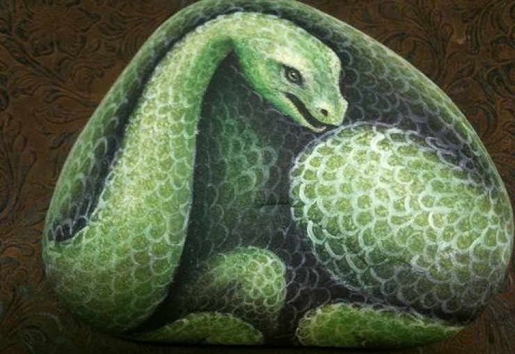 Illustration de l'article : Top 50 des plus belles pierres peintes...Un vrai travail de génie !