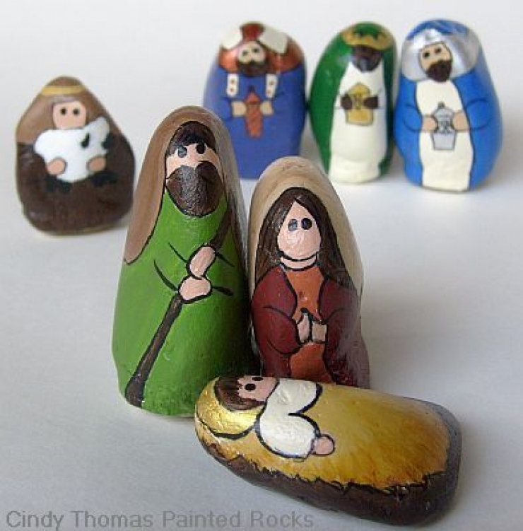 Illustration de l'article : Top 50 des plus belles pierres peintes...Un vrai travail de génie !