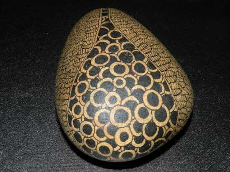 Illustration de l'article : Top 50 des plus belles pierres peintes...Un vrai travail de génie !