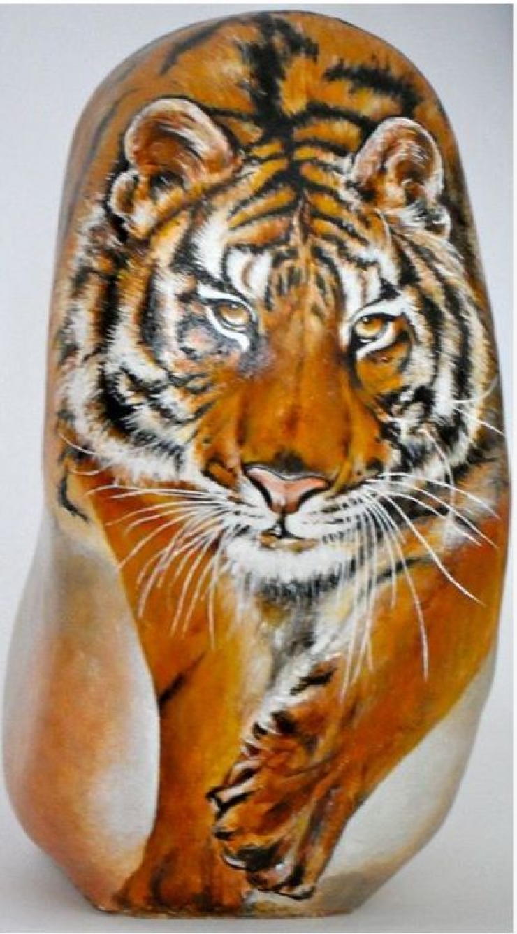 Illustration de l'article : Top 50 des plus belles pierres peintes...Un vrai travail de génie !