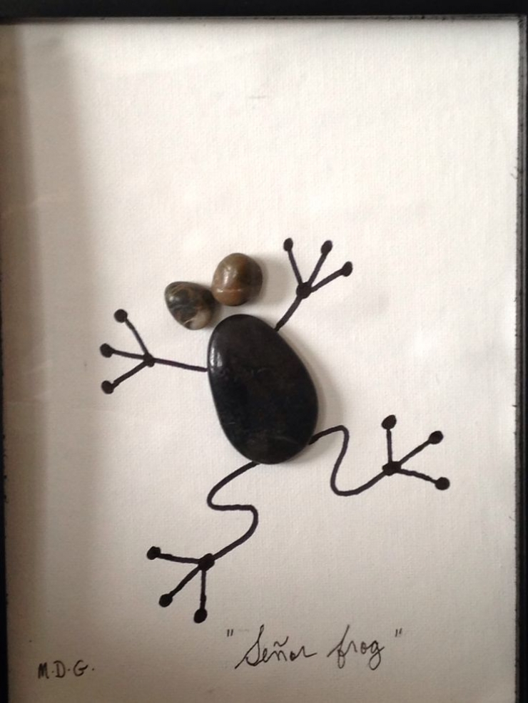 Illustration de l'article : Top 50 des plus belles pierres peintes...Un vrai travail de génie !