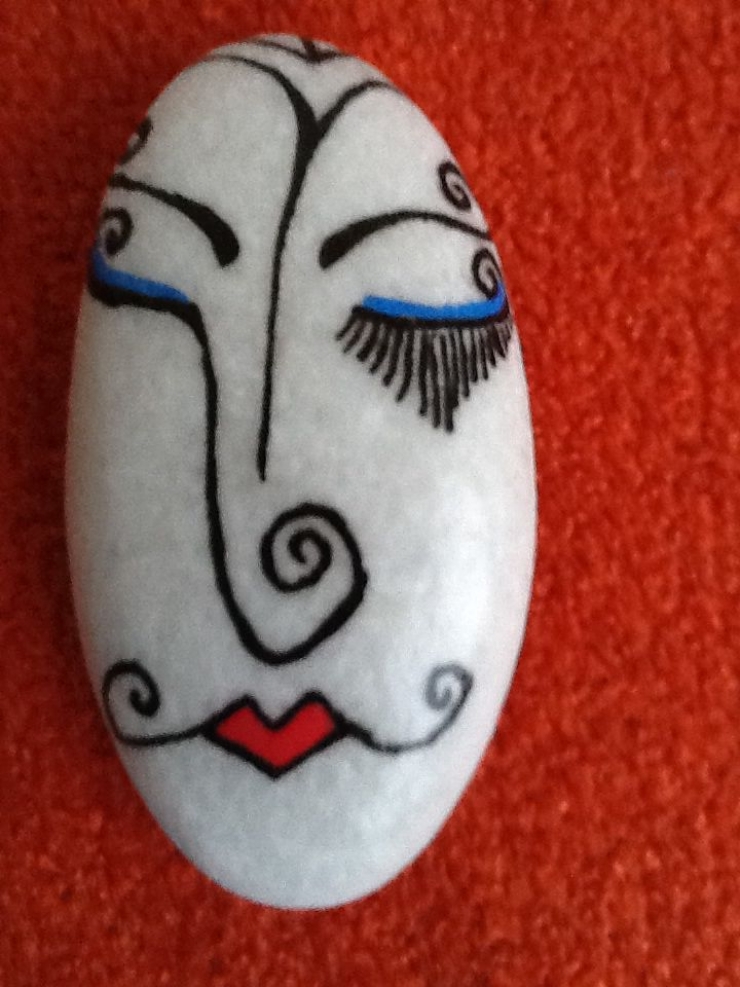 Illustration de l'article : Top 50 des plus belles pierres peintes...Un vrai travail de génie !