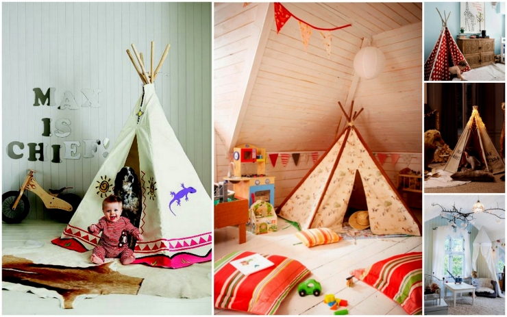 Illustration de l'article : Trouvez votre inspiration à travers ces 43 tentes et tipis pour chambres d'enfants !