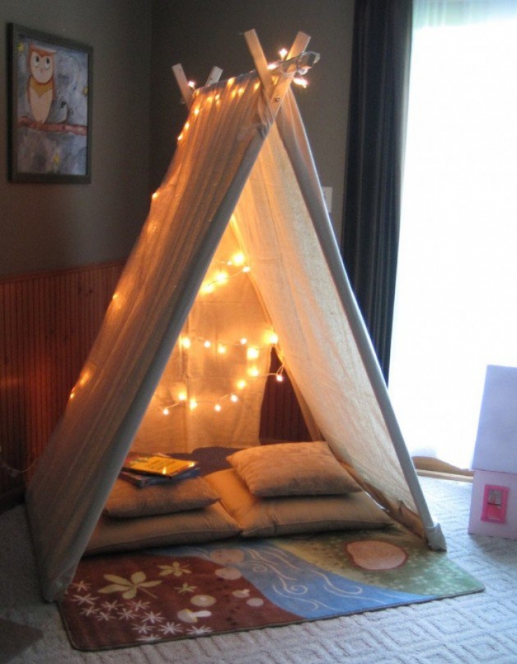 Illustration de l'article : Trouvez votre inspiration à travers ces 43 tentes et tipis pour chambres d'enfants !