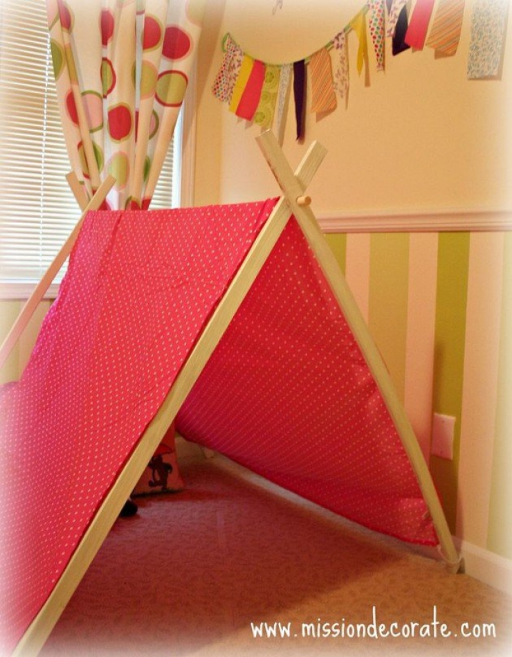 Illustration de l'article : Trouvez votre inspiration à travers ces 43 tentes et tipis pour chambres d'enfants !