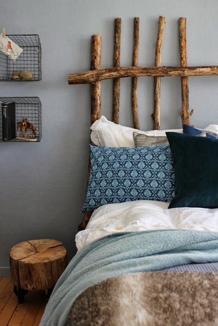 Illustration de l'article : Récup et déco, voici 42 idées pour avoir une tête de lit originale et en bois !