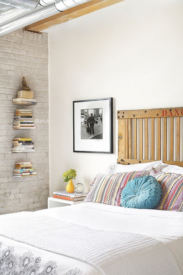 Illustration de l'article : Récup et déco, voici 42 idées pour avoir une tête de lit originale et en bois !
