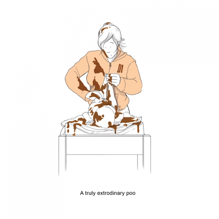 Illustration de l'article : Cette illustratrice dessine la vie de maman au quotidien (8 photos)