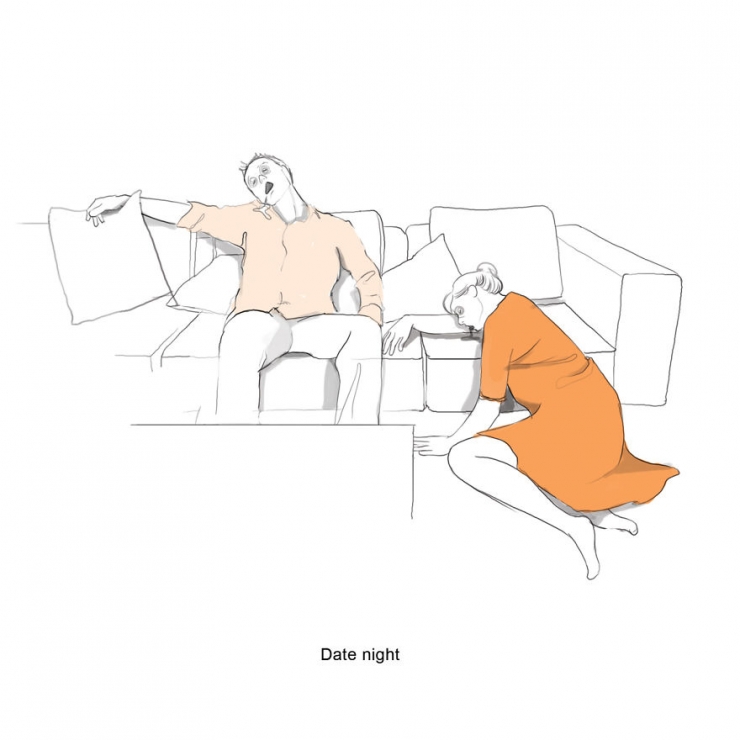 Illustration de l'article : Cette illustratrice dessine la vie de maman au quotidien (8 photos)