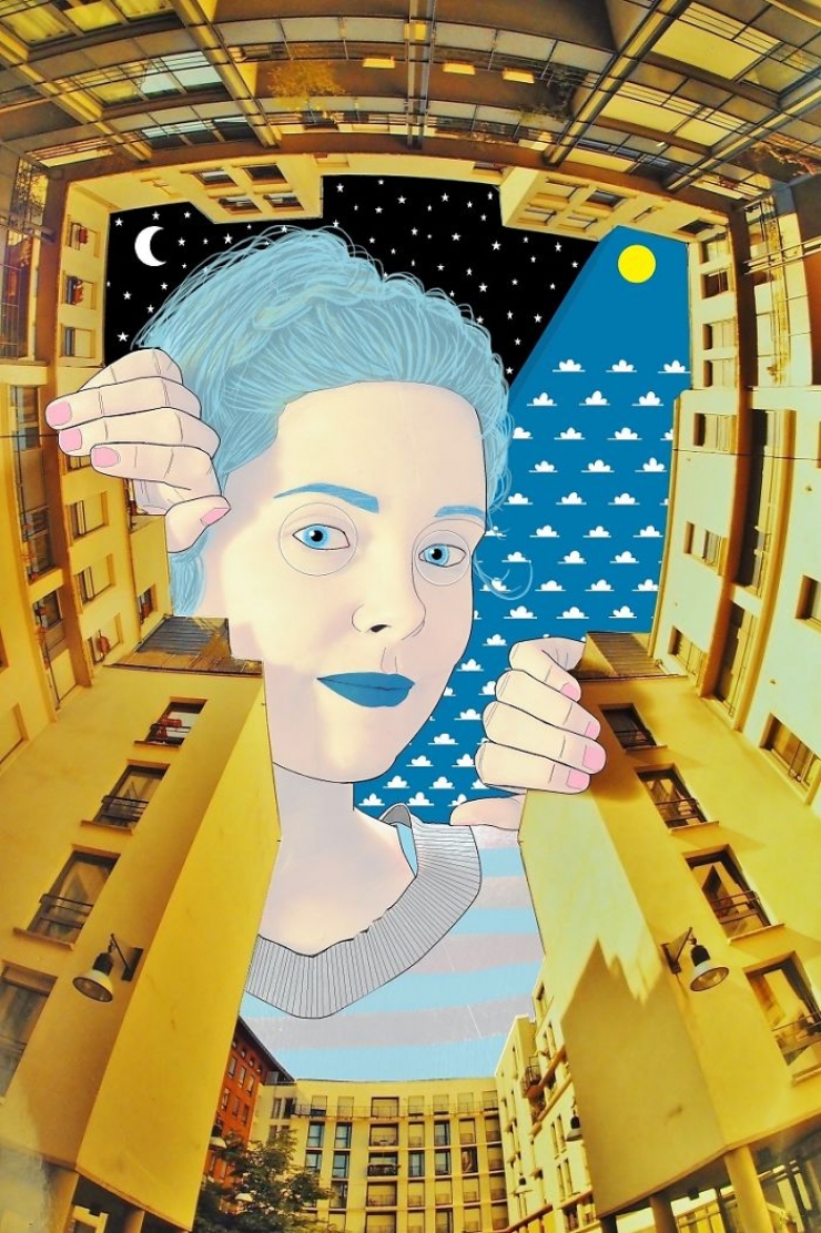 Illustration de l'article : 14 cieux d&eacute;cor&eacute;s par l'artiste avignonnais Thomas Lamadieu