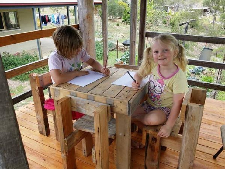 Illustration de l'article : Nouvelle s&eacute;rie de 42 r&eacute;alisations &agrave; base de palettes, juste pour votre inspiration...