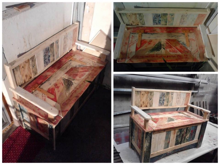 Illustration de l'article : Nouvelle s&eacute;rie de 42 r&eacute;alisations &agrave; base de palettes, juste pour votre inspiration...