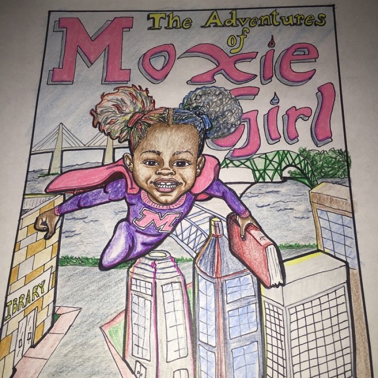 Illustration de l'article : Complex&eacute;e par ses cheveux, cette petite en fait sa force et r&eacute;colte plus de 15 000 euros pour publier sa propre bande dessin&eacute;e...