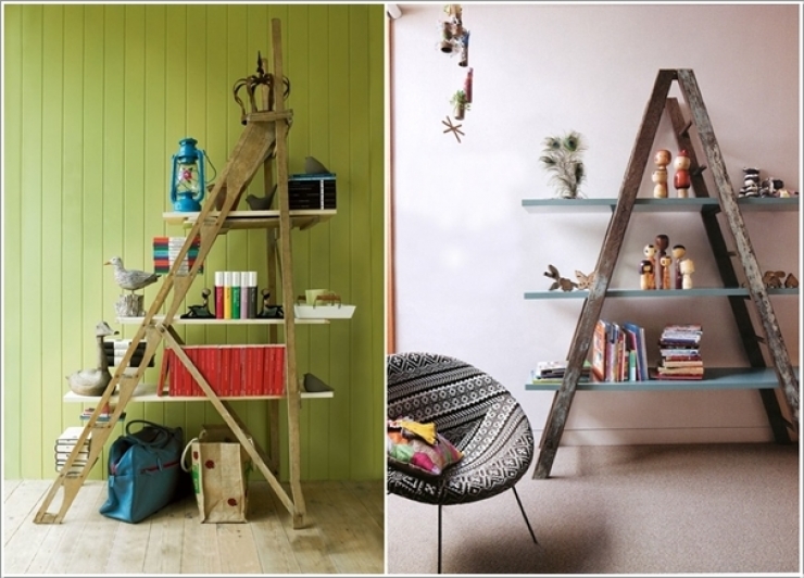 Illustration de l'article : Trouvez la biblioth&egrave;que de vos r&ecirc;ves &agrave; travers ces 36 id&eacute;es de recyclage...