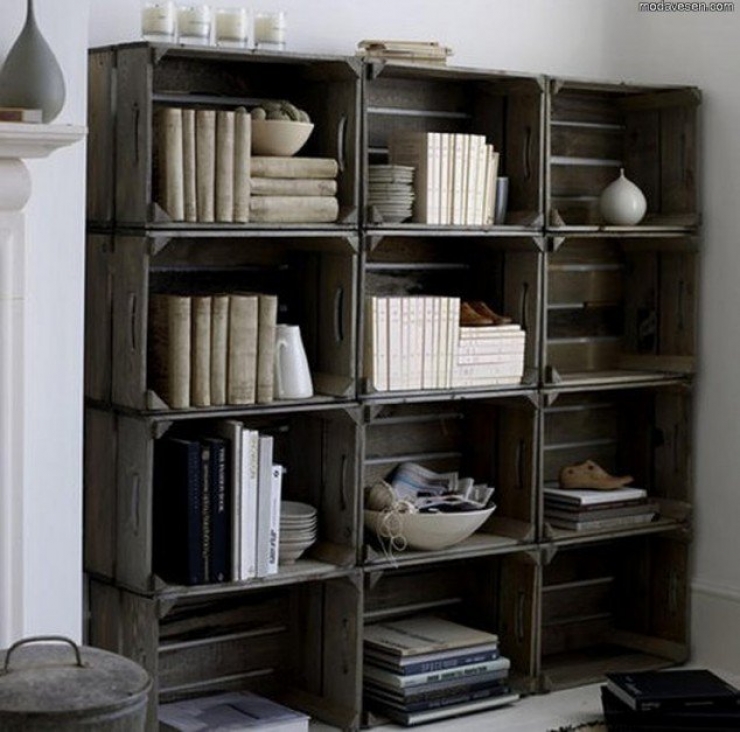 Illustration de l'article : Trouvez la biblioth&egrave;que de vos r&ecirc;ves &agrave; travers ces 36 id&eacute;es de recyclage...
