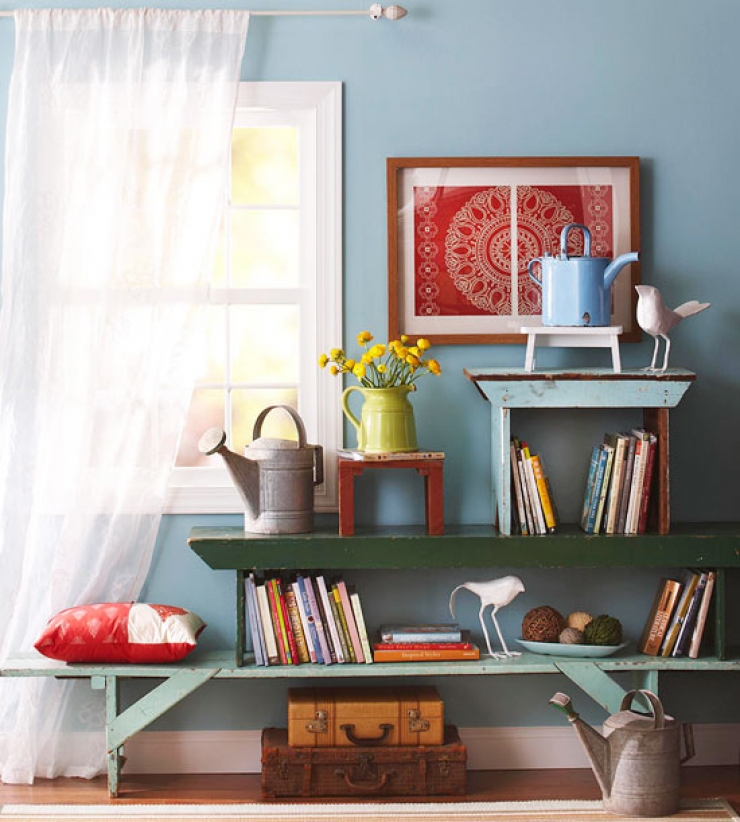 Illustration de l'article : Trouvez la biblioth&egrave;que de vos r&ecirc;ves &agrave; travers ces 36 id&eacute;es de recyclage...