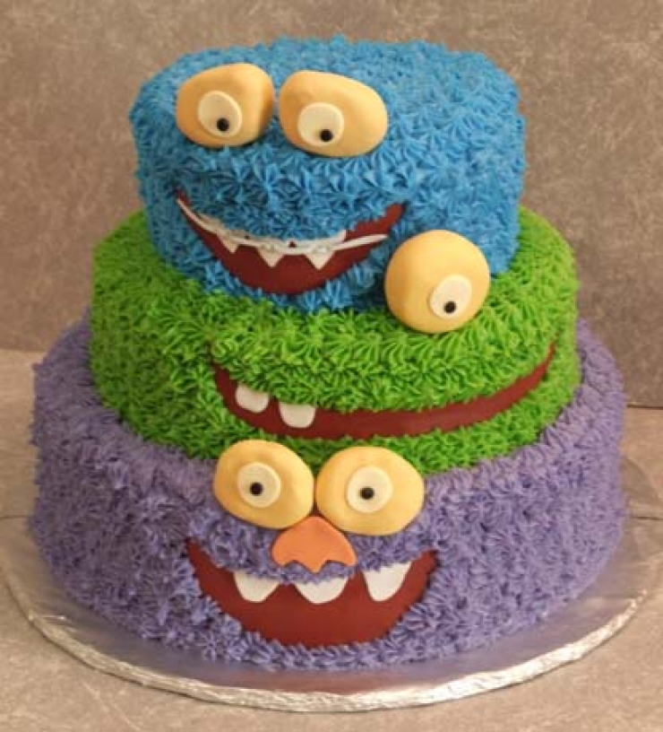 Illustration de l'article : 26 id&eacute;es de g&acirc;teaux de monstres originaux qui plairont aux grands comme aux petits...