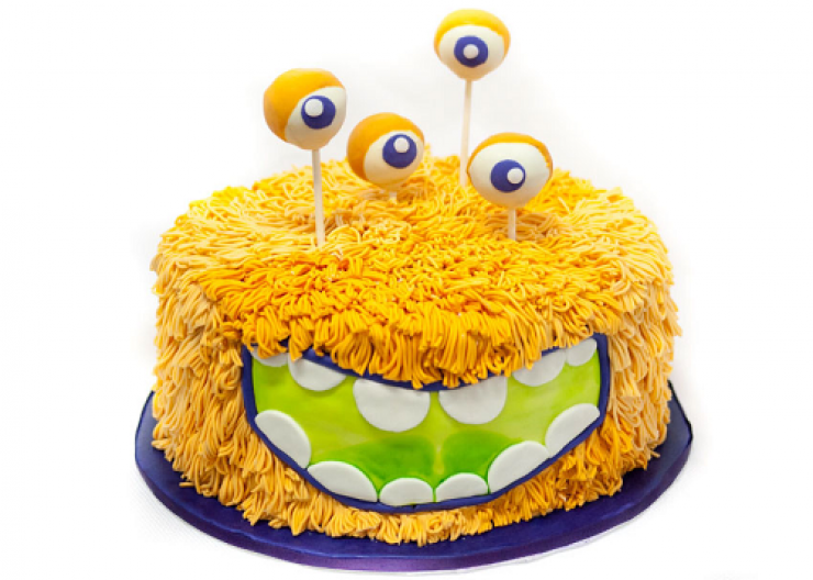 Illustration de l'article : 26 id&eacute;es de g&acirc;teaux de monstres originaux qui plairont aux grands comme aux petits...