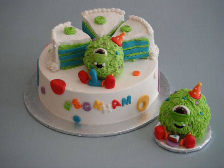 Illustration de l'article : 26 id&eacute;es de g&acirc;teaux de monstres originaux qui plairont aux grands comme aux petits...