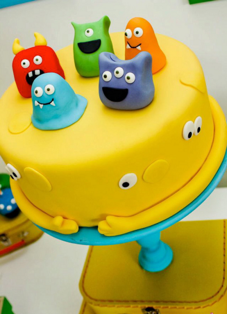 Illustration de l'article : 26 id&eacute;es de g&acirc;teaux de monstres originaux qui plairont aux grands comme aux petits...