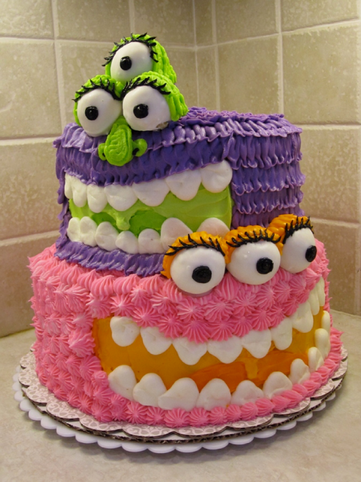 Illustration de l'article : 26 id&eacute;es de g&acirc;teaux de monstres originaux qui plairont aux grands comme aux petits...