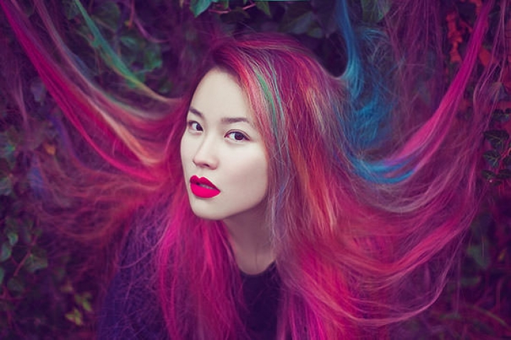 Illustration de l'article : Mettez des couleurs dans votre vie avec cette nouvelle tendance capillaire