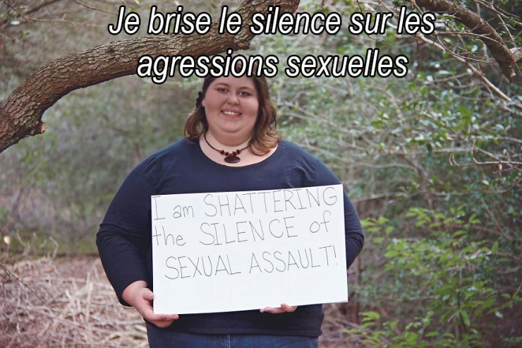 Illustration de l'article : Cette jeune femme d&eacute;nonce son violeur dans un Shooting photo impressionnant ! 