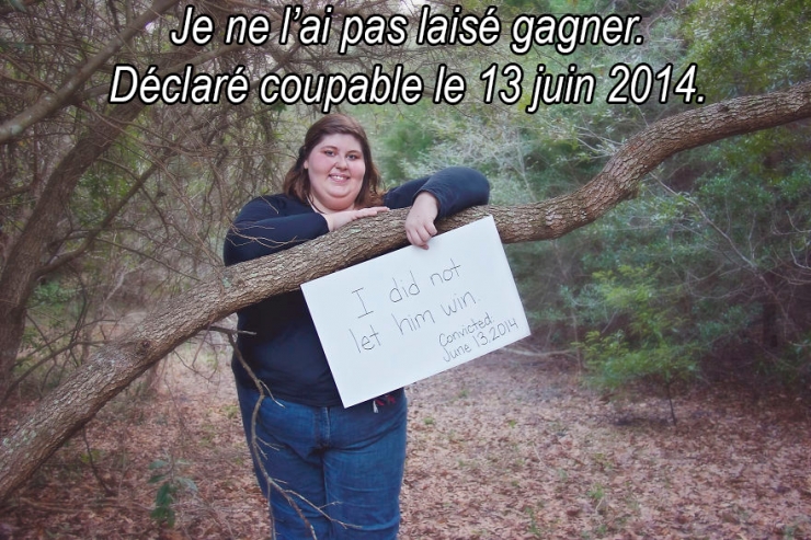 Illustration de l'article : Cette jeune femme d&eacute;nonce son violeur dans un Shooting photo impressionnant ! 