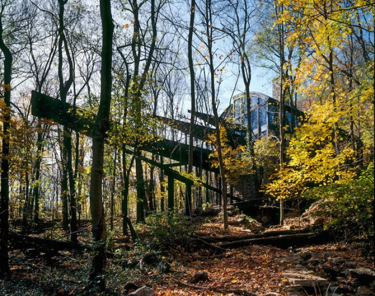 Illustration de l'article : L'int&eacute;rieur de cette maison de luxe qui se trouve dans les arbres devrait vous faire r&ecirc;ver !
