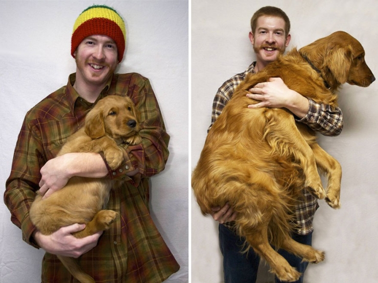 Illustration de l'article : Avant et Après: Ces adorables chiens, toujours aussi heureux des années plus tard !