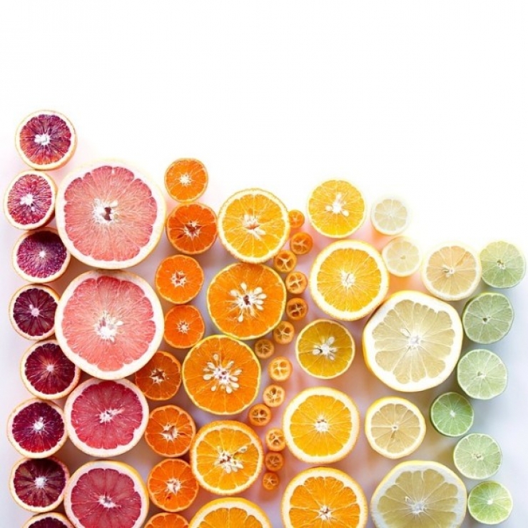 Illustration de l'article : Le food-art multicolore de Brittany Wright. De quoi vous donner envie de manger 5 fruits et l&eacute;gumes par jours...