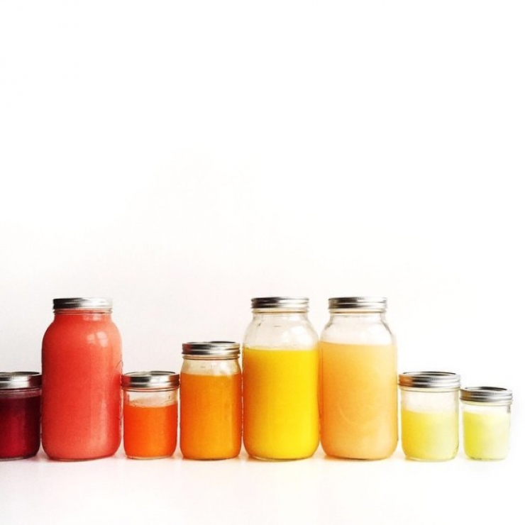 Illustration de l'article : Le food-art multicolore de Brittany Wright. De quoi vous donner envie de manger 5 fruits et l&eacute;gumes par jours...