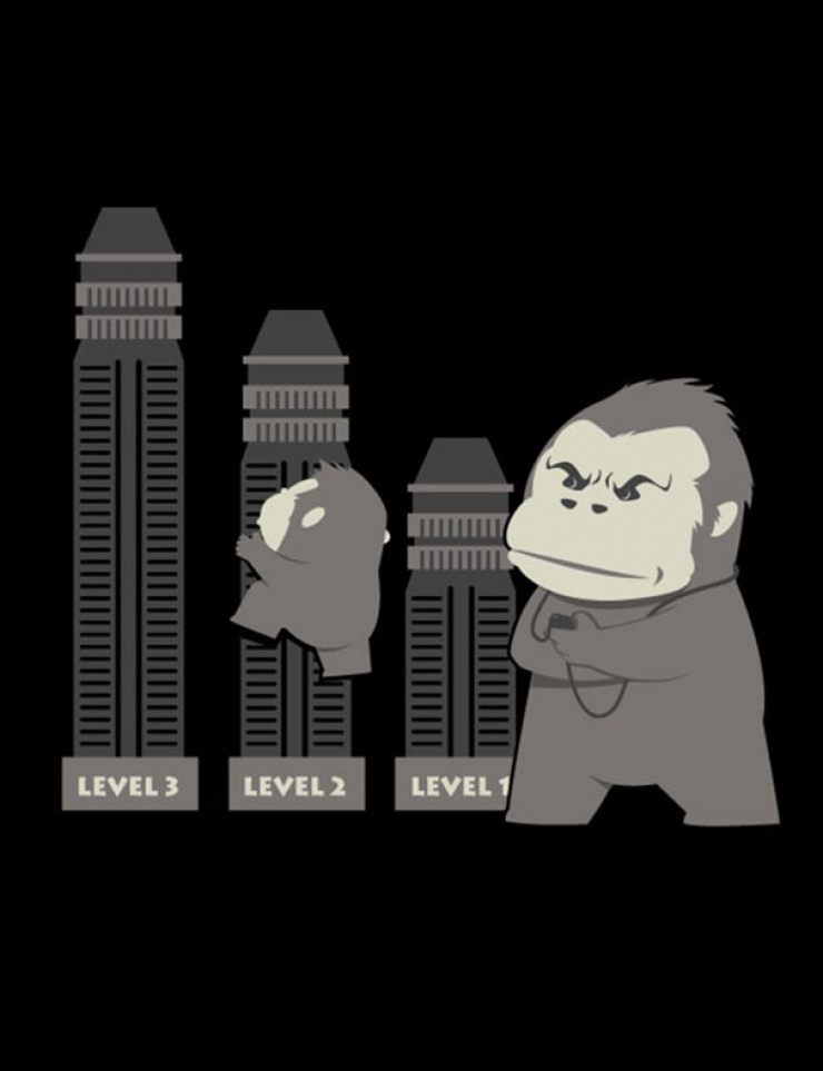 Illustration de l'article : 32 designs de t-shirt d&eacute;jant&eacute;s mais charg&eacute;s de sens, par Flying Mouse