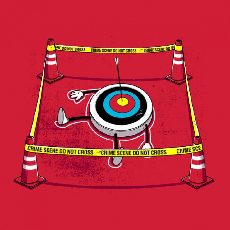 Illustration de l'article : 32 designs de t-shirt d&eacute;jant&eacute;s mais charg&eacute;s de sens, par Flying Mouse