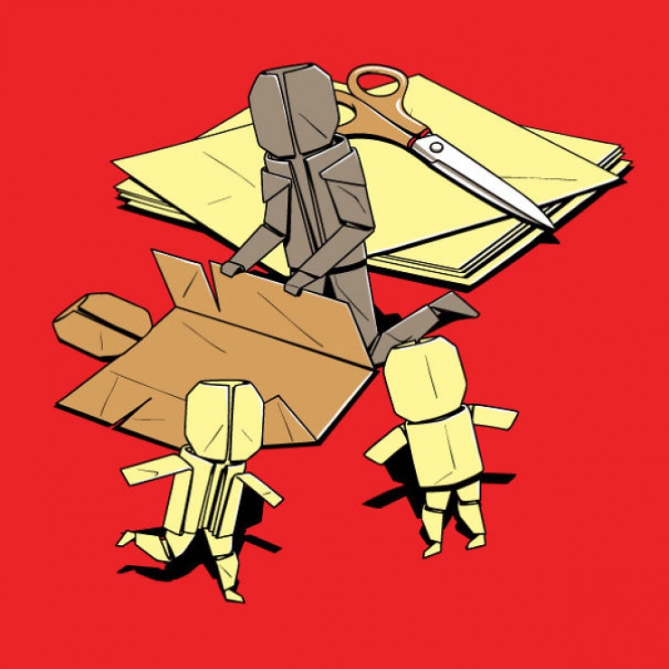 Illustration de l'article : 32 designs de t-shirt d&eacute;jant&eacute;s mais charg&eacute;s de sens, par Flying Mouse